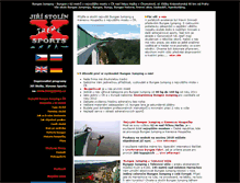 Tablet Screenshot of bungeejumping.cz